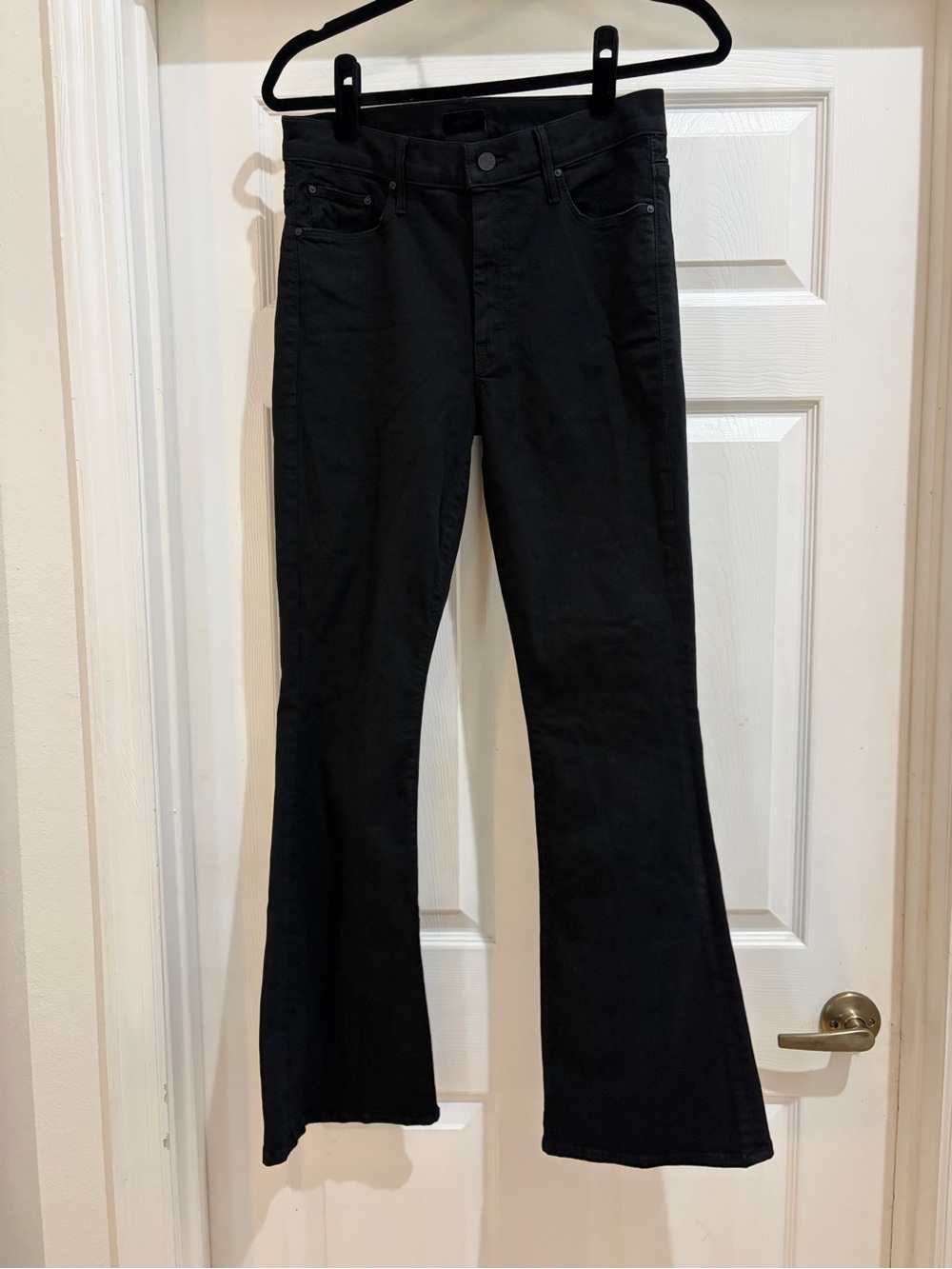 Black Women's Flared Jeans